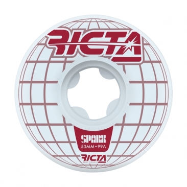 Ricta 53mm Mainframe Sparx White 99a Wheels