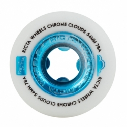 Ricta 54mm Clouds Chrome Blue 78a Räder