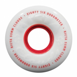 Ricta 55mm Clouds Red 86a Wheels