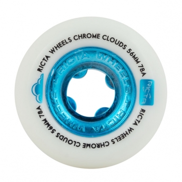 Ricta 56mm Clouds Chrome Blue 78a Roues