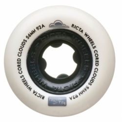 Ricta 56mm Cored Clouds Black 92a Ruote