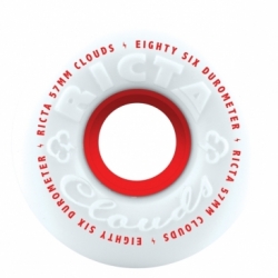 Ricta 57mm Clouds 86a Red 86a Ruote