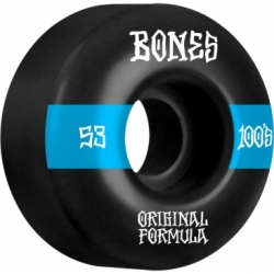 Bones 100s 53mm V4 14 Black Wide Rodas