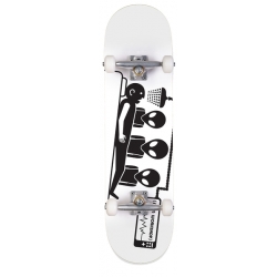 Alien Workshop 7.75 Abduction White Skateboard complet