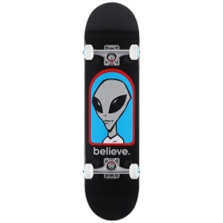 Alien Workshop 7.75 Believe Black Skateboard complet