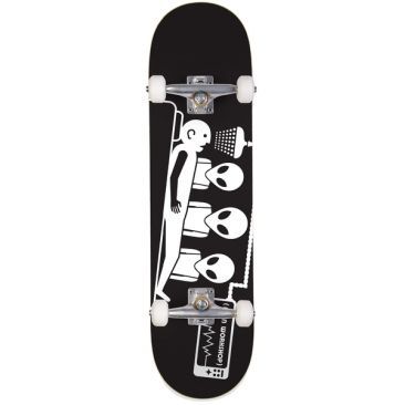 Alien Workshop 8.0 Abduction Black Skateboard completo