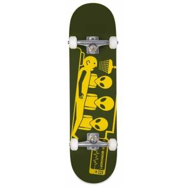 Alien Workshop 8.25 Abduction Army Skateboard complet