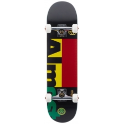 Almost 7.375 X 29.78 Ivy League Premium Black Complete skateboard