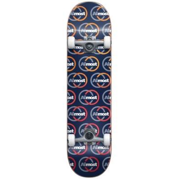 Almost 8.0 X 31.56 Ivy Repeat Navy Patineta completa