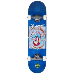 Almost 8.0 X 31.56 Ren and Stimpy Boxed Multi Complete skateboard