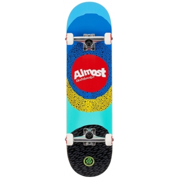 Almost 8.25 X 32.0 Radiate Blue Patineta completa