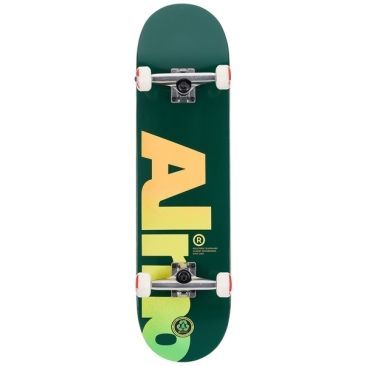 Almost 8.25 X 8.25 Fall Off Green Skateboard completo