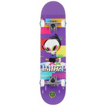 Blind 7.75 X 31.18 Reaper Glitch Purple Skateboard complet