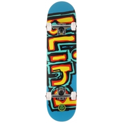 Blind 7.75 X 31.2 Matte Og Logo Bright Red Teal Complete skateboard