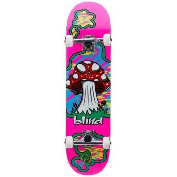 Blind 8.125 X 31.95 Shroom Land Pink Complete skateboard