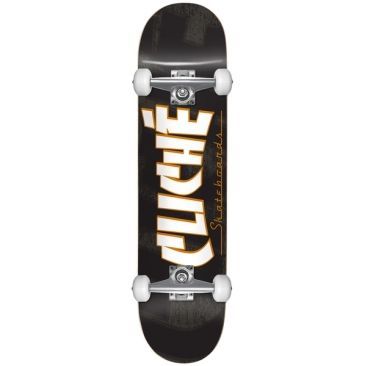 Cliché 7.0 X 28.95 Banco Charcoal Complete skateboard