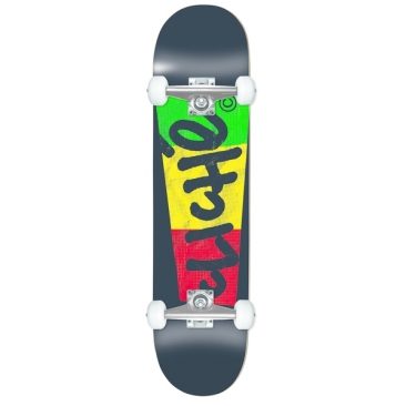 Cliché 7.5 X 31.12 Block Rasta Complete skateboard