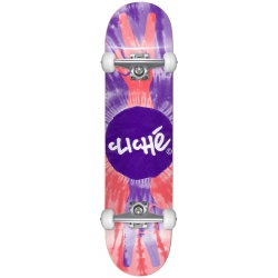 Cliché 8.0 X 31.56 Peace Purple Red Skateboard complet