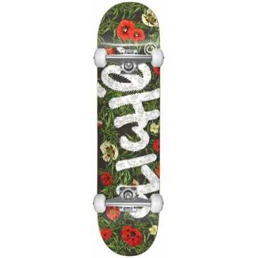 Cliché 8.125 X 31.66 Botanical Charcoal Skateboard complet