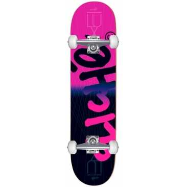 Cliché 8.125 X 31.7 Lux Handwritten Pink Skateboard complet