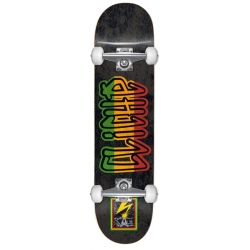 Cliché 8.25 X 32 Madbrains Rasta Skateboard complet