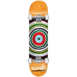 Cliché 8.25 X 32 Painted Circle Multi Skateboard complet