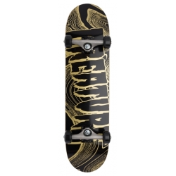 Creature 7.75 X 30.00 Metallic Swirl Logo Skateboard completo