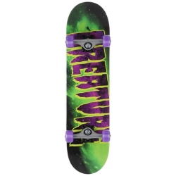 Creature 7.80 X 31.00 Galaxy Logo Skateboard completo