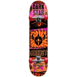 Darkstar 7.875 X 31.65 Collapse Orange Complete skateboard