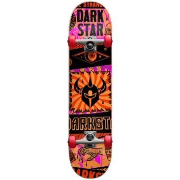 Darkstar 7.875 X 31.65 Collapse Orange Complete skateboard