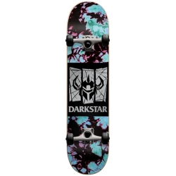 Darkstar 8.0 X 31.56 Fracture Silver Skateboard completo