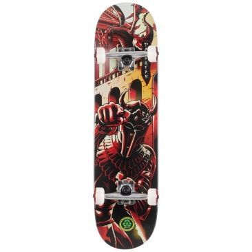 Darkstar 8.125 X 31.66 Inception Dragon Red Skateboard completo