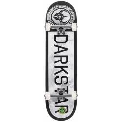 Darkstar 8.25 X 32 Timeworks Silver Tie Dye Skateboard completo