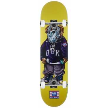 DGK 7.75 The Plug Yellow Skateboard complet