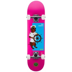 Enjoi 7.25 X 29.2 The Captain Pink Skate completo