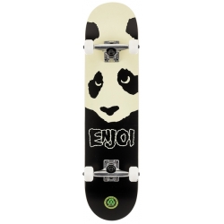 Enjoi 7.625 X 31.3 Misfit Panda Black Skateboard completo