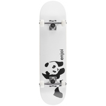 Enjoi 7.75 Whitey Panda White Complete skateboard