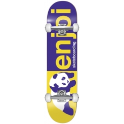 Enjoi 8.0 X 31.56 Half And Half Purple Skateboard completo