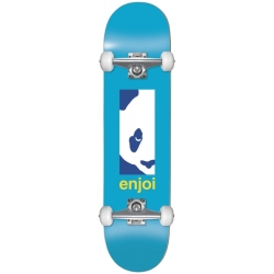 Enjoi 8.125 X 31.66 Box Panda Blue Skateboard completo