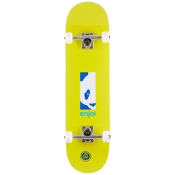 Enjoi 8.125 X 31.66 Box Panda Yellow Skate completo