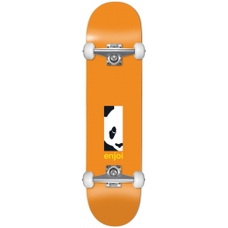 Enjoi 8.125 X 31.7 Box Panda Orange Patineta completa