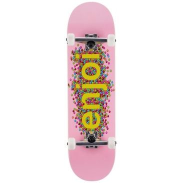 Enjoi 8.25 X 32 Candy Coated Pink Skateboard completo