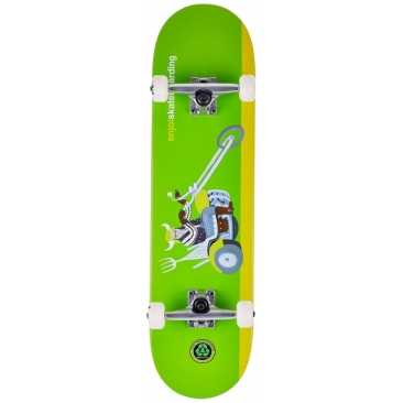 Enjoi 8.25 X 32 Chopper Green Skateboard complet