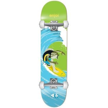 Enjoi 8.25 X 32 Surfts Up Green Komplettes Skateboard