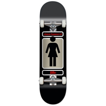 Girl 7.5 X 31 93 Til Bannerot Small Skateboard completo