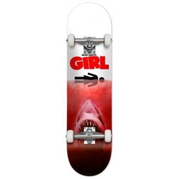 Girl 7.75 X 31.125 Malto Shark Attack Patineta completa