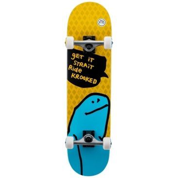 Krooked 7.75 X 31.6 O Geez Shmoo Md Patineta completa