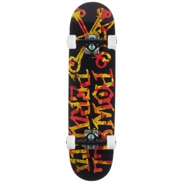 Powell Peralta 7.5 X 28.65 Vato Rat Leaves Black Skateboard completo