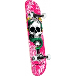 Powell Peralta 7.75 X 31.08 Skull and Snake Pink 