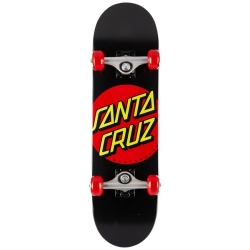 Santa Cruz 7.25 X 27.00 Classic Dot Skateboard completo